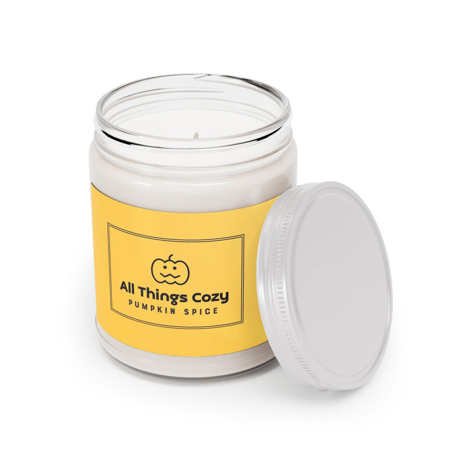 Pumpkin Spice Scented Soy Candle | Cozy Home Decor, Eco-Friendly Candle, Fall Gift, Relaxation, Aromatherapy