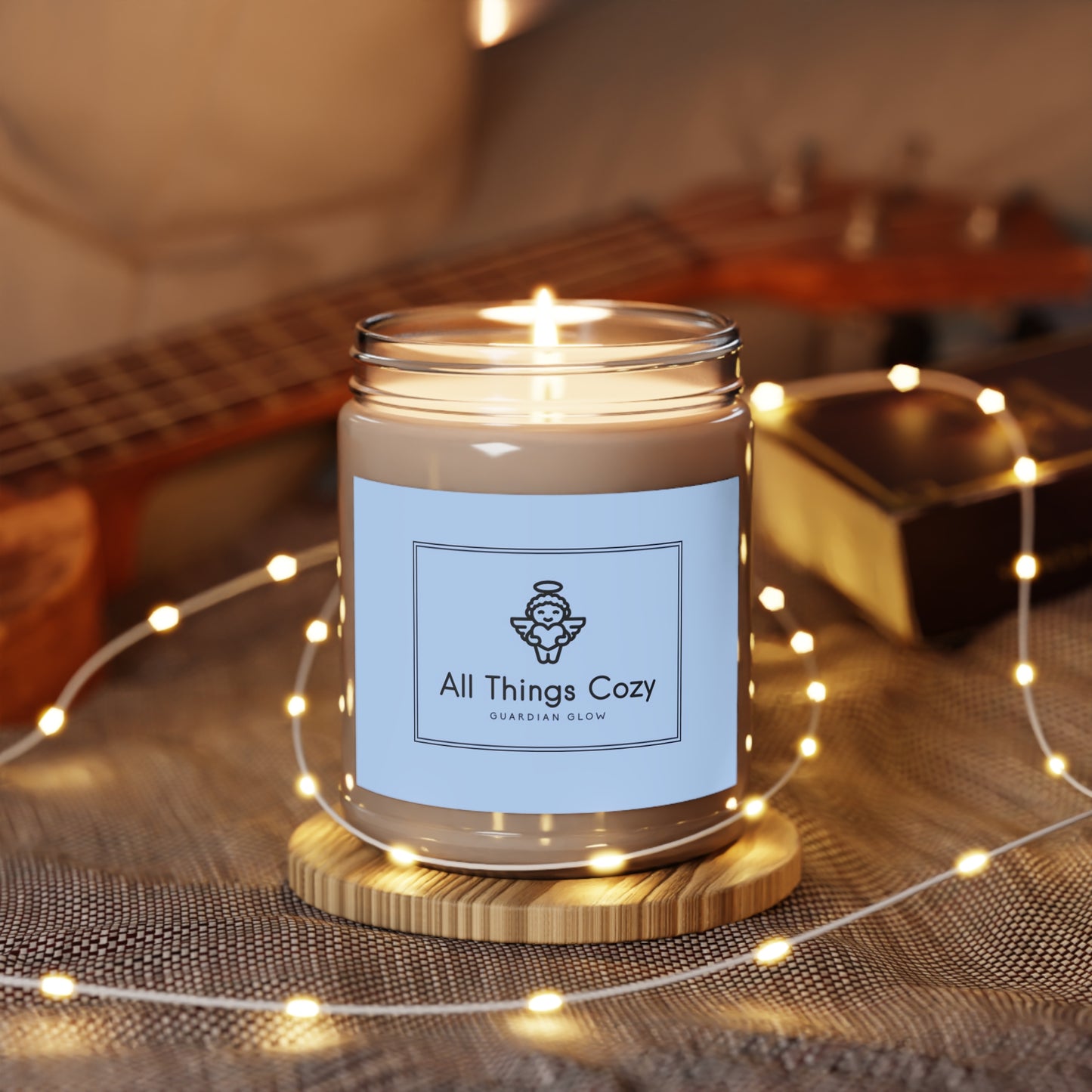 Cozy Scented Candle | All Things Cozy | Relaxing Home Decor, Gifts for Her, Aromatherapy Candle, Self-Care Essentials, Housewarming Gift