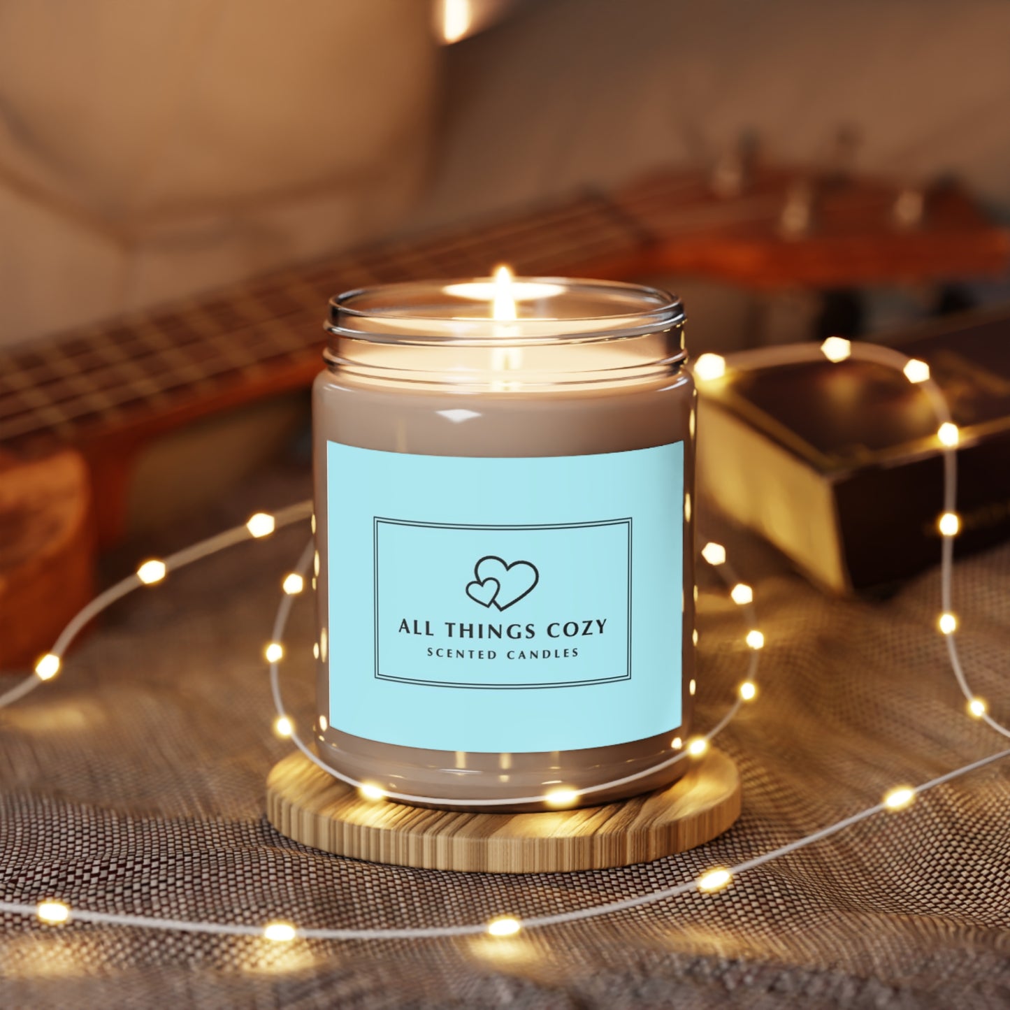 All Things Cozy Color Collection | Scented Soy Wax Candle | 7.5oz, Cozy Home Decor, Relaxation, Gift, Hand-Poured, Aromatherapy