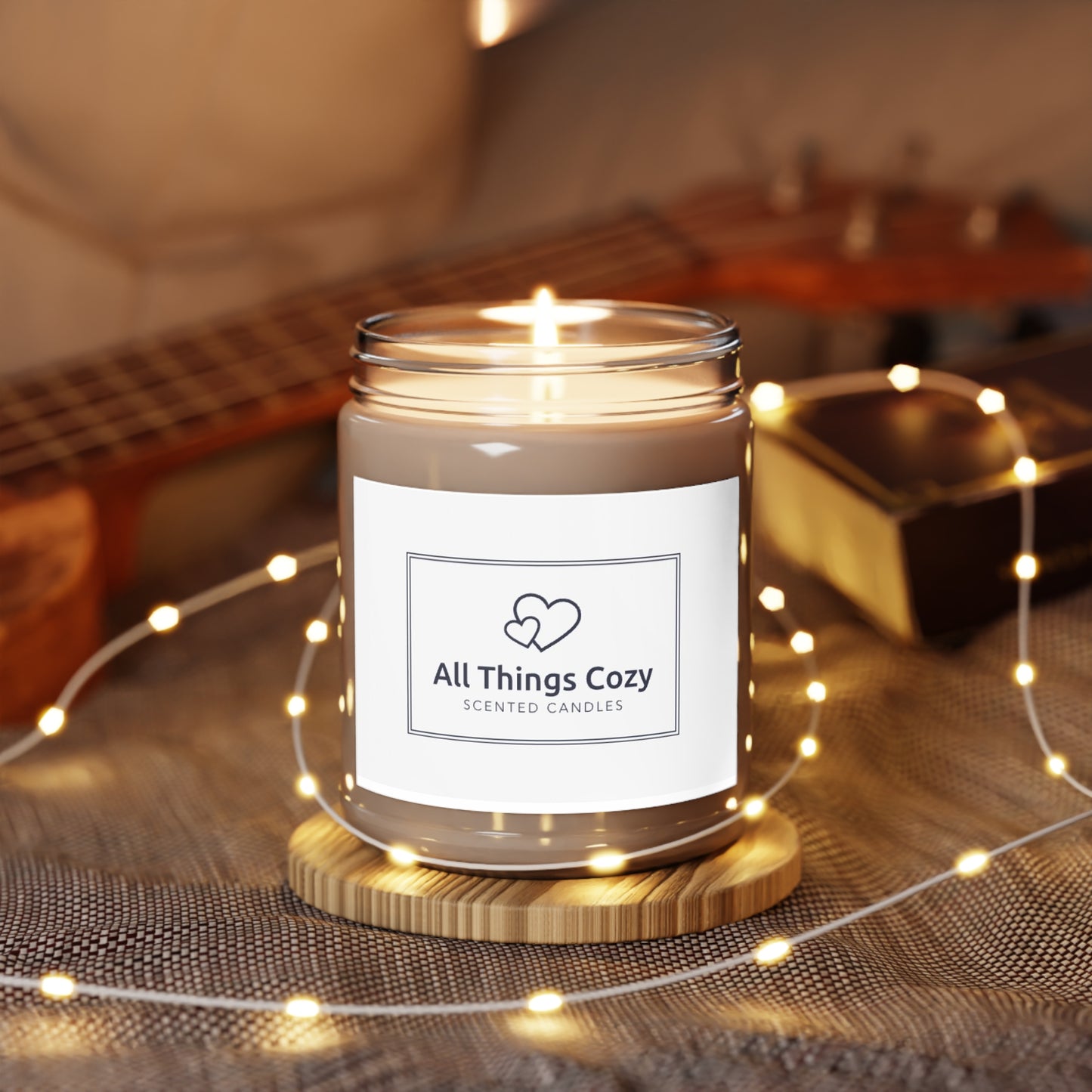 All Things Cozy Color Collection | Scented Soy Wax Candle | 7.5oz, Cozy Home Decor, Relaxation, Gift, Hand-Poured, Aromatherapy