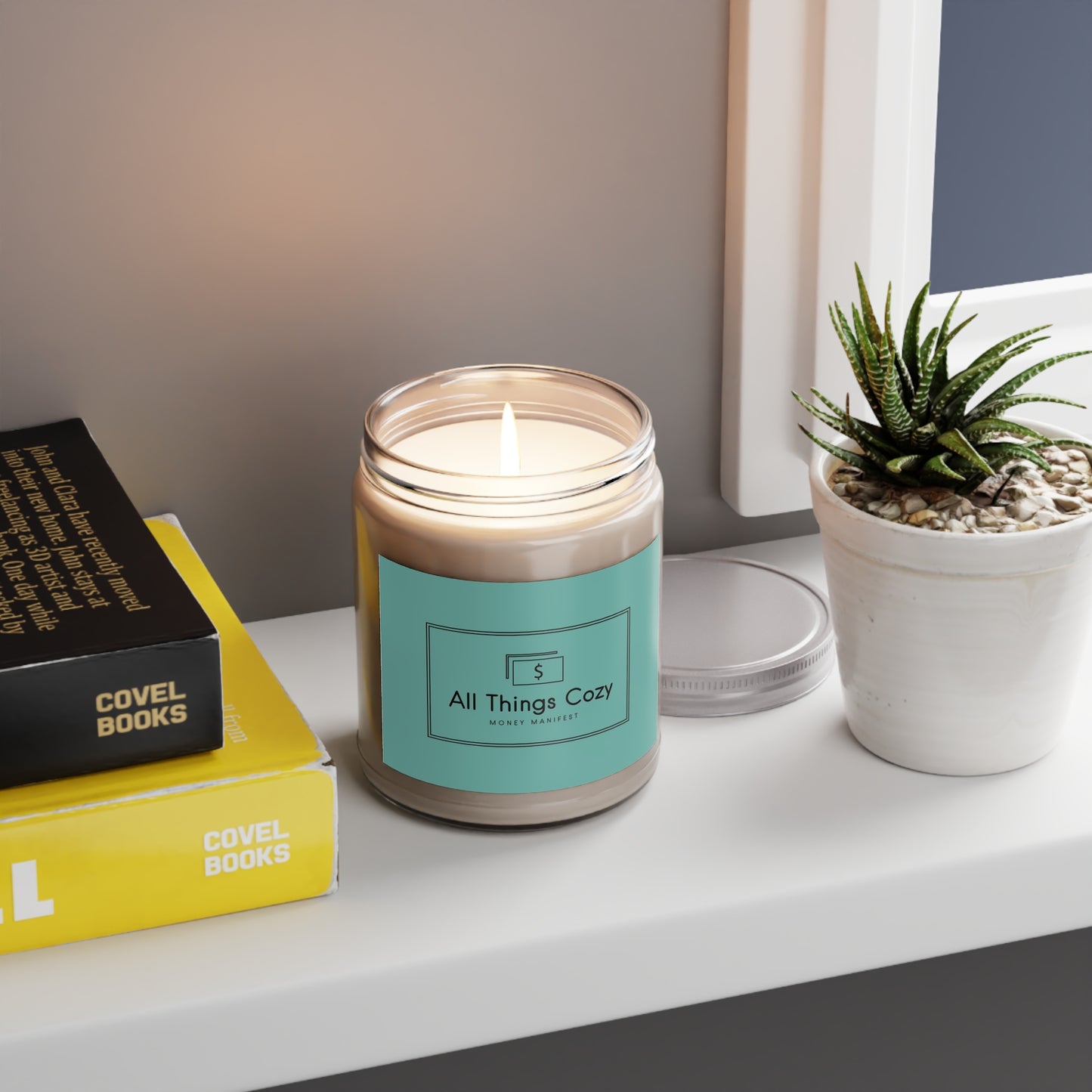 Scented Soy Candles, Aromatherapy Candle for Home, Eco-Friendly Gift, Cozy Vibes, Relaxation Gift for Her