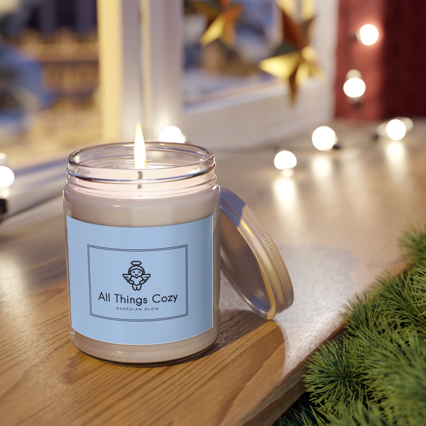 Cozy Scented Candle | All Things Cozy | Relaxing Home Decor, Gifts for Her, Aromatherapy Candle, Self-Care Essentials, Housewarming Gift