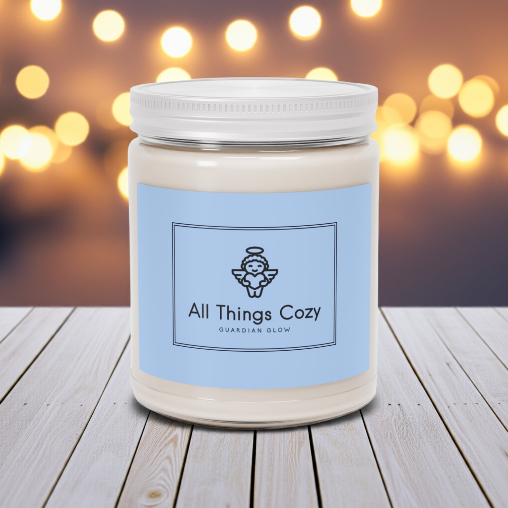 Cozy Scented Candle | All Things Cozy | Relaxing Home Decor, Gifts for Her, Aromatherapy Candle, Self-Care Essentials, Housewarming Gift