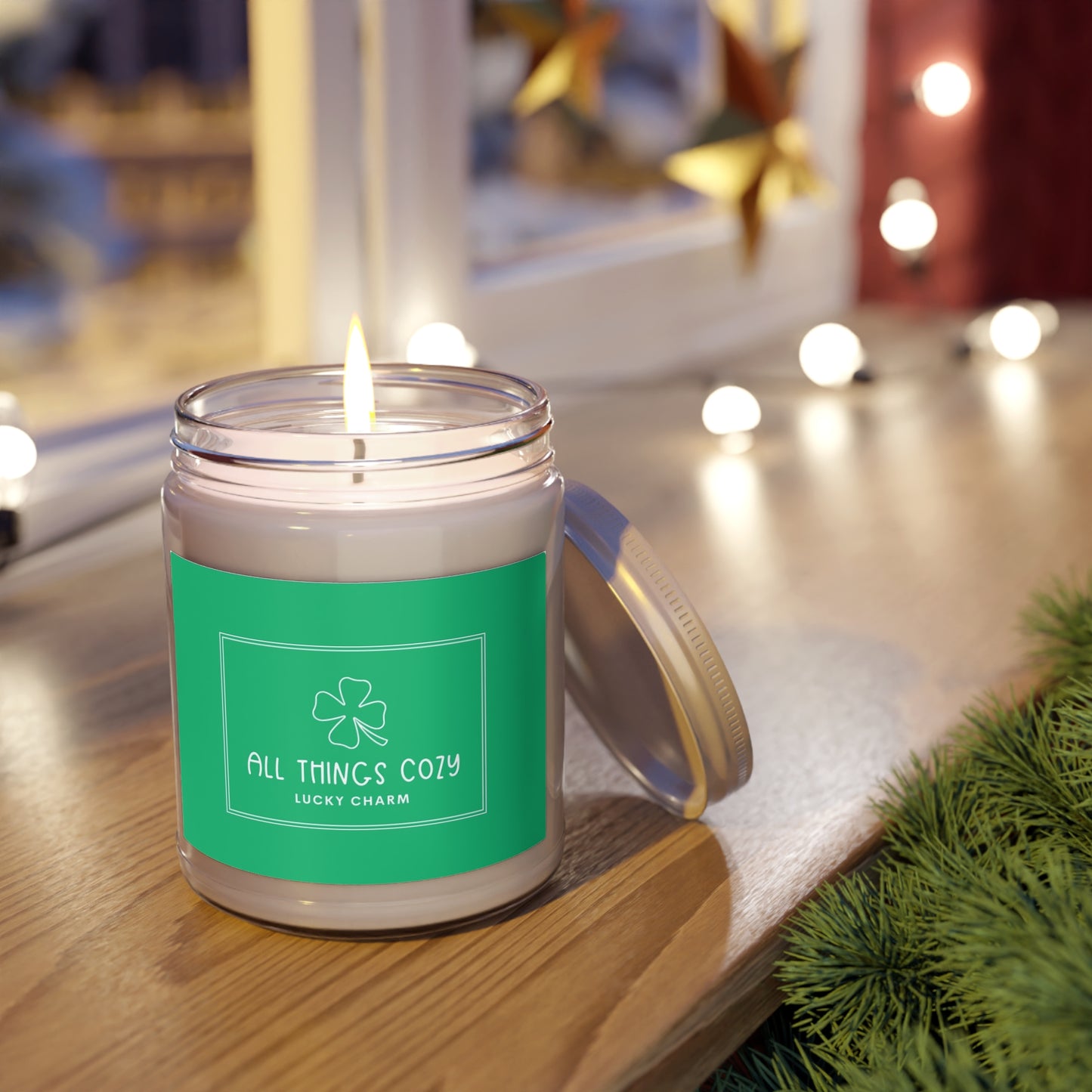 Lucky Charm Scented Candle | 9oz Cozy Home Fragrance