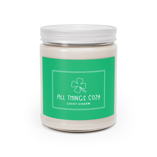 Lucky Charm Scented Candle | 9oz Cozy Home Fragrance