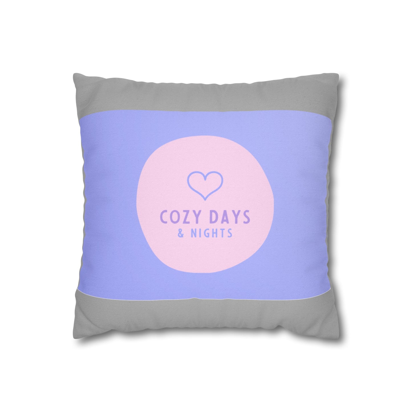 Square Pillowcase - Cozy and Cute Ambiance for a Romantic Atmosphere