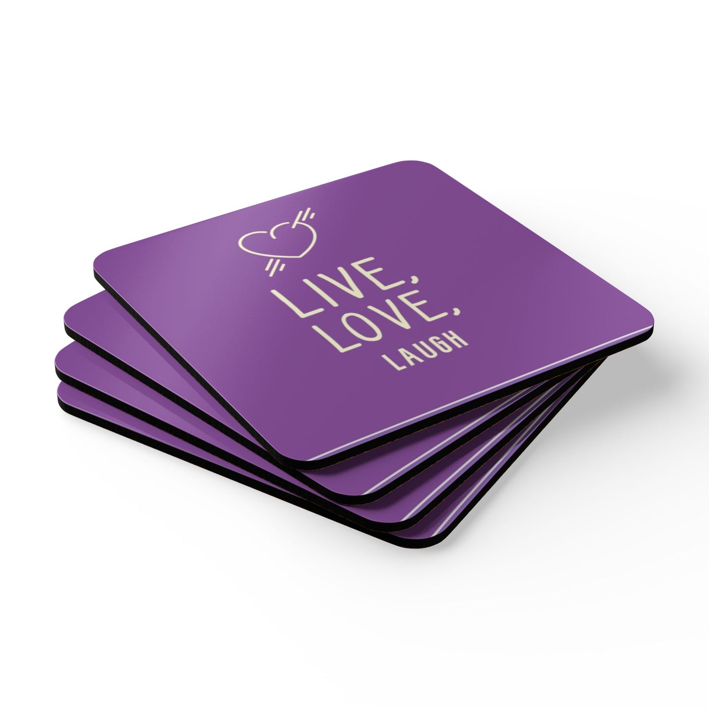 Corkwood Coaster Set