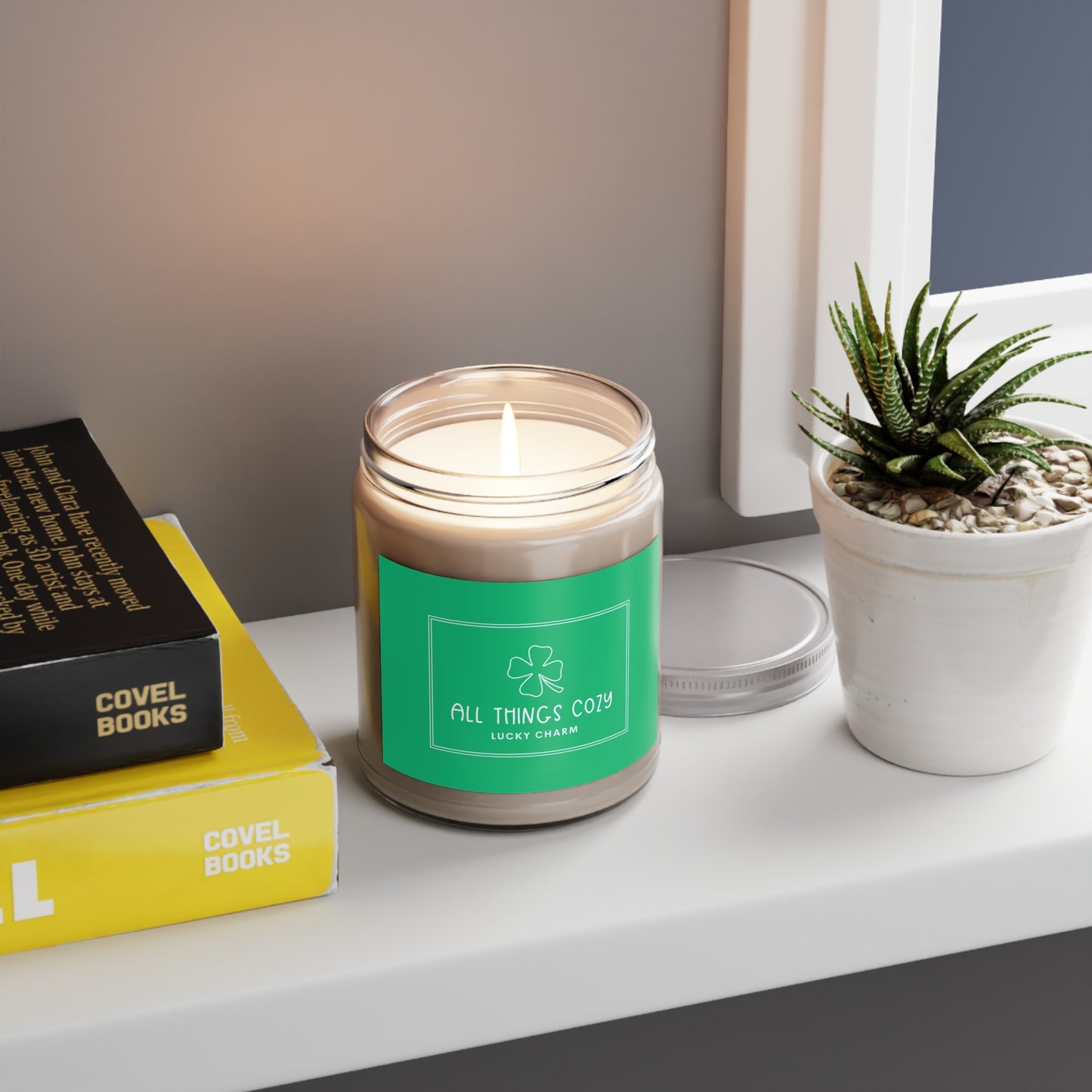 Lucky Charm Scented Candle | 9oz Cozy Home Fragrance