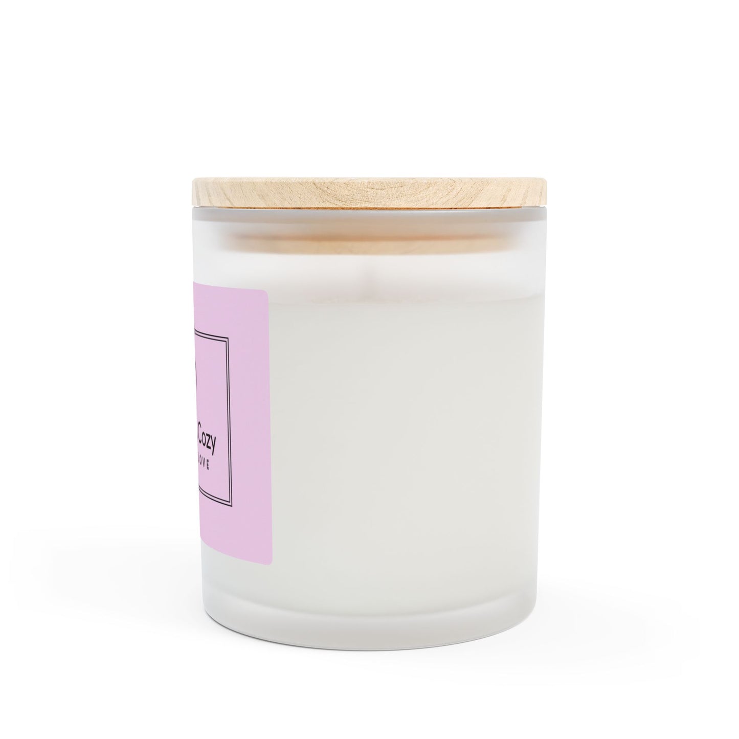 Frosted Glass Candle, 11oz