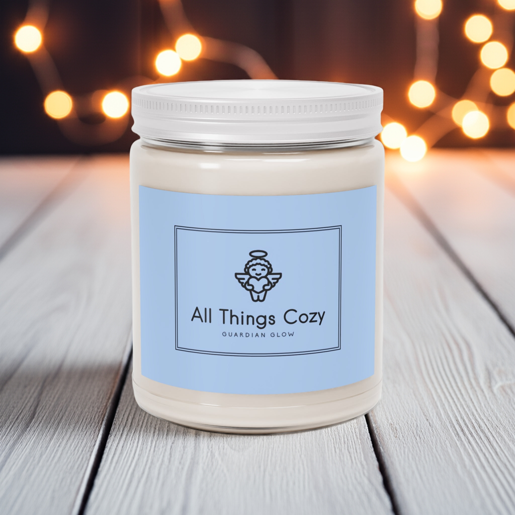 Cozy Scented Candle | All Things Cozy | Relaxing Home Decor, Gifts for Her, Aromatherapy Candle, Self-Care Essentials, Housewarming Gift